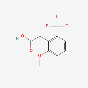 2-(2-Methoxy-6-(trifluoromethyl)phenyl)acetic acid