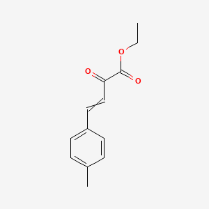 molecular formula C13H14O3 B14212305 Ethyl 4-(4-methylphenyl)-2-oxobut-3-enoate CAS No. 768383-25-1