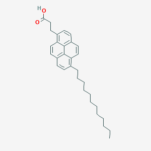 molecular formula C31H38O2 B14212316 3-(6-Dodecylpyren-1-YL)propanoic acid CAS No. 523990-84-3