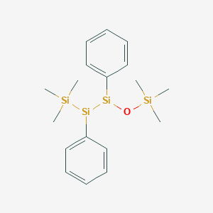 molecular formula C18H28OSi4 B14212335 CID 78068271 