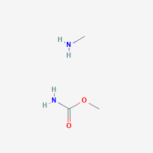 molecular formula C3H10N2O2 B14212491 Methanamine;methyl carbamate CAS No. 568572-44-1