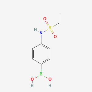 B1421257 (4-(Ethylsulfonamido)phenyl)boronic acid CAS No. 1072945-62-0