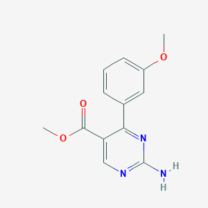 Methyl 2-amino-4-(3-methoxyphenyl)pyrimidine-5-carboxylate