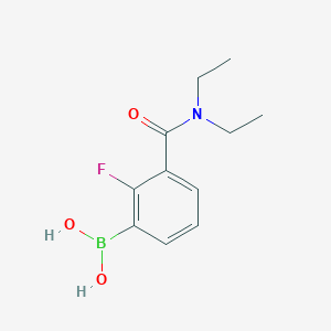 3-(Diethylcarbamoyl)-2-fluorophenylboronic acid