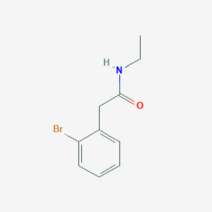 molecular formula C10H12BrNO B1421294 2-(2-Bromophenyl)-N-ethylacetamide CAS No. 1150114-82-1