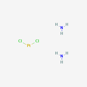 molecular formula Pt(NH3)2Cl2 B142131 Transplatin CAS No. 14913-33-8