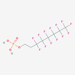 molecular formula C8H6F13O4P B142134 Perfluorooctyl phosphate CAS No. 57678-01-0