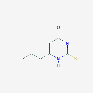 molecular formula C7H9N2OSe B142137 6-Propyl-2-selenouracil CAS No. 126632-05-1
