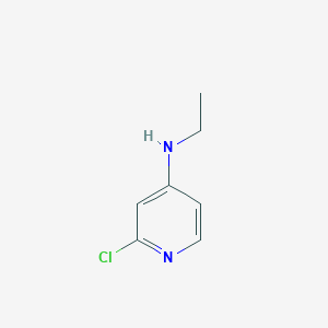 molecular formula C7H9ClN2 B1421452 2-chloro-N-ethylpyridin-4-amine CAS No. 931419-00-0