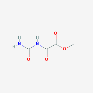 molecular formula C4H6N2O4 B14214681 Methyl (carbamoylamino)(oxo)acetate CAS No. 530084-26-5