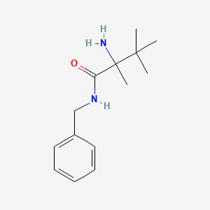 molecular formula C14H22N2O B14214827 N-Benzyl-3,3-dimethylisovalinamide CAS No. 828246-38-4