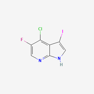 4-Chloro-5-fluoro-3-iodo-1H-pyrrolo[2,3-b]pyridine