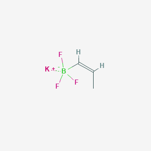 molecular formula C3H5BF3K B1421497 Potassium (Z)-1-propene-1-trifluoroborate CAS No. 951039-45-5