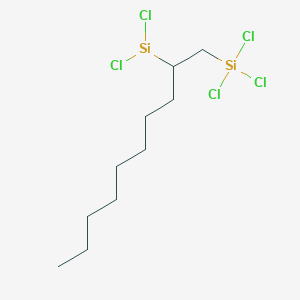 molecular formula C10H20Cl5Si2 B14215081 CID 23615111 