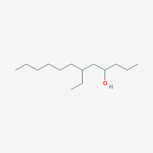 molecular formula C14H30O B14215223 4-Dodecanol, 6-ethyl- CAS No. 574730-30-6