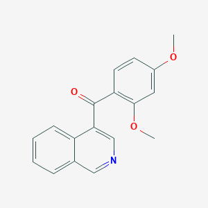 4-(2,4-Dimethoxybenzoyl)isoquinoline