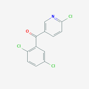 2-Chloro-5-(2,5-dichlorobenzoyl)pyridine
