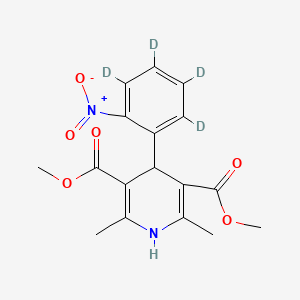 molecular formula C17H18N2O6 B1421545 Nifedipine d4 CAS No. 1219798-99-8