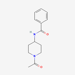 molecular formula C14H18N2O2 B14215533 N-(1-Acetylpiperidin-4-yl)benzamide CAS No. 577778-27-9