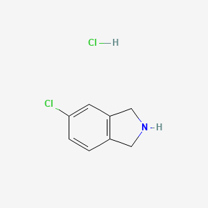 molecular formula C8H9Cl2N B1421559 5-Chloroisoindoline hydrochloride CAS No. 912999-79-2