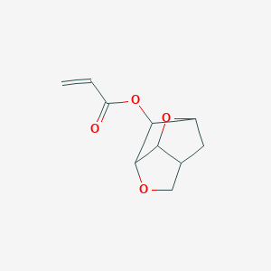 molecular formula C10H12O4 B14215673 Hexahydro-2,6-methanofuro[3,2-b]furan-3-yl prop-2-enoate CAS No. 827607-39-6