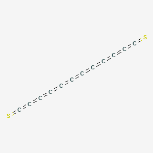 molecular formula C12S2 B14215682 Dodecaundecaene-1,12-dithione CAS No. 628315-46-8