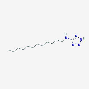 molecular formula C13H27N5 B14215904 N-dodecyl-2H-tetrazol-5-amine CAS No. 578021-37-1