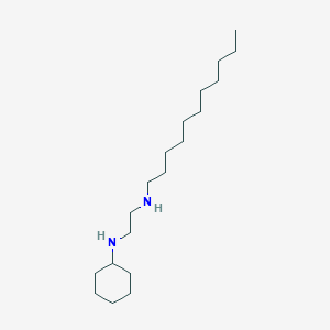 molecular formula C19H40N2 B14216023 N~1~-Cyclohexyl-N~2~-undecylethane-1,2-diamine CAS No. 627521-05-5