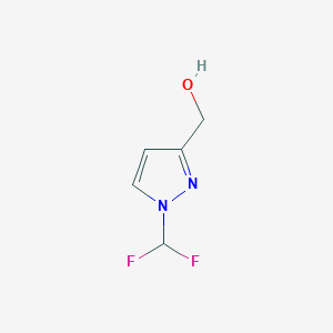 [1-(difluoromethyl)-1H-pyrazol-3-yl]methanol