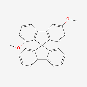 molecular formula C27H20O2 B14216505 1,6-Dimethoxy-9,9'-spirobi[fluorene] CAS No. 824390-51-4