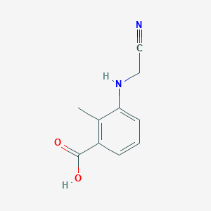 3-(Cyanomethylamino)-2-methylbenzoic acid