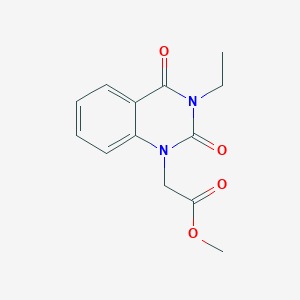Methyl 2-(3-ethyl-2,4-dioxo-3,4-dihydroquinazolin-1(2H)-YL)acetate