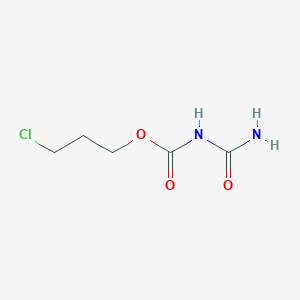 molecular formula C5H9ClN2O3 B1421677 3-chloropropyl N-carbamoylcarbamate CAS No. 90773-49-2