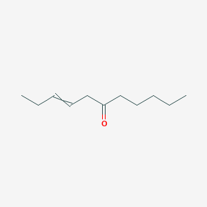 molecular formula C11H20O B14216805 Undec-3-en-6-one CAS No. 821799-91-1