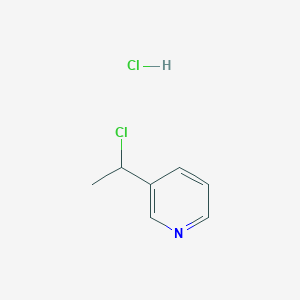 3-(1-Chloroethyl)pyridine hydrochloride