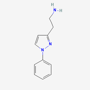 2-(1-phenyl-1H-pyrazol-3-yl)ethan-1-amine