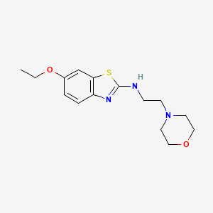 6-ethoxy-N-(2-morpholinoethyl)benzo[d]thiazol-2-amine