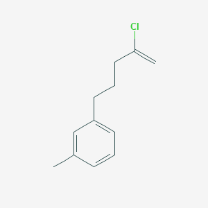 2-Chloro-5-(3-methylphenyl)-1-pentene
