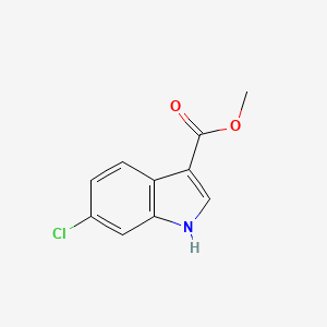 molecular formula C10H8ClNO2 B1421704 methyl 6-chloro-1H-indole-3-carboxylate CAS No. 921194-97-0