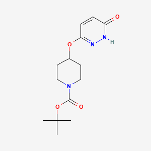 tert-butyl 4-[(6-oxo-1H-pyridazin-3-yl)oxy]piperidine-1-carboxylate