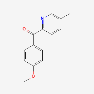 2-(4-Methoxybenzoyl)-5-methylpyridine