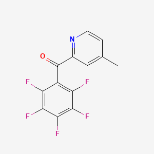 4-Methyl-2-(Pentafluorobenzoyl)pyridine