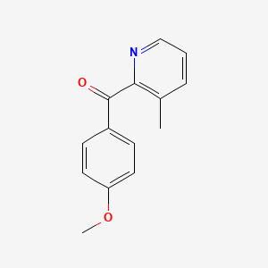 2-(4-Methoxybenzoyl)-3-methylpyridine