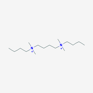 molecular formula C16H38N2+2 B14217189 N~1~,N~4~-Dibutyl-N~1~,N~1~,N~4~,N~4~-tetramethylbutane-1,4-bis(aminium) CAS No. 765267-15-0