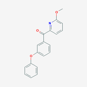 6-Methoxy-2-(3-phenoxybenzoyl)pyridine