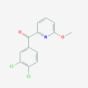 2-(3,4-Dichlorobenzoyl)-6-methoxypyridine