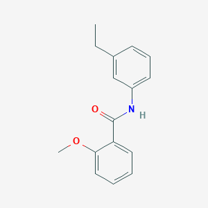 molecular formula C16H17NO2 B14217234 N-(3-ethylphenyl)-2-methoxybenzamide CAS No. 551912-87-9