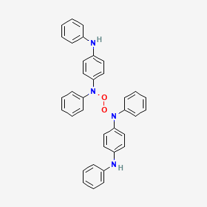 molecular formula C36H30N4O2 B14217242 N~1~,N~1'~-Peroxybis(N~1~,N~4~-diphenylbenzene-1,4-diamine) CAS No. 832731-32-5