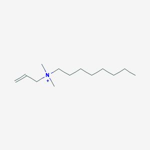 molecular formula C13H28N+ B14217469 N,N-Dimethyl-N-(prop-2-en-1-yl)octan-1-aminium CAS No. 754146-89-9