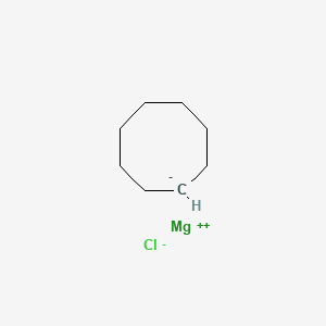 molecular formula C8H15ClMg B14217630 Magnesium chloride cyclooctanide (1/1/1) CAS No. 821784-99-0
